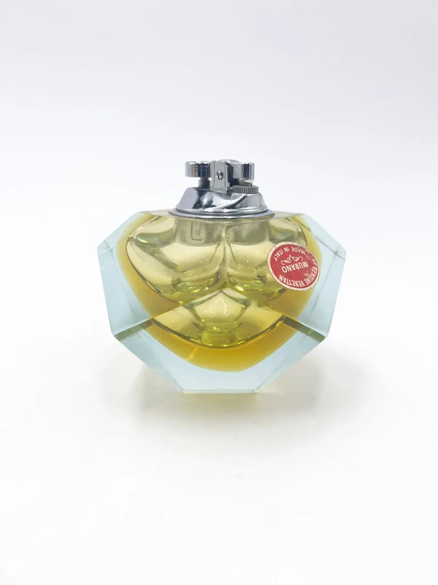 Accendino in Vetro di Murano Attribuito a Flavio Poli Anni 70